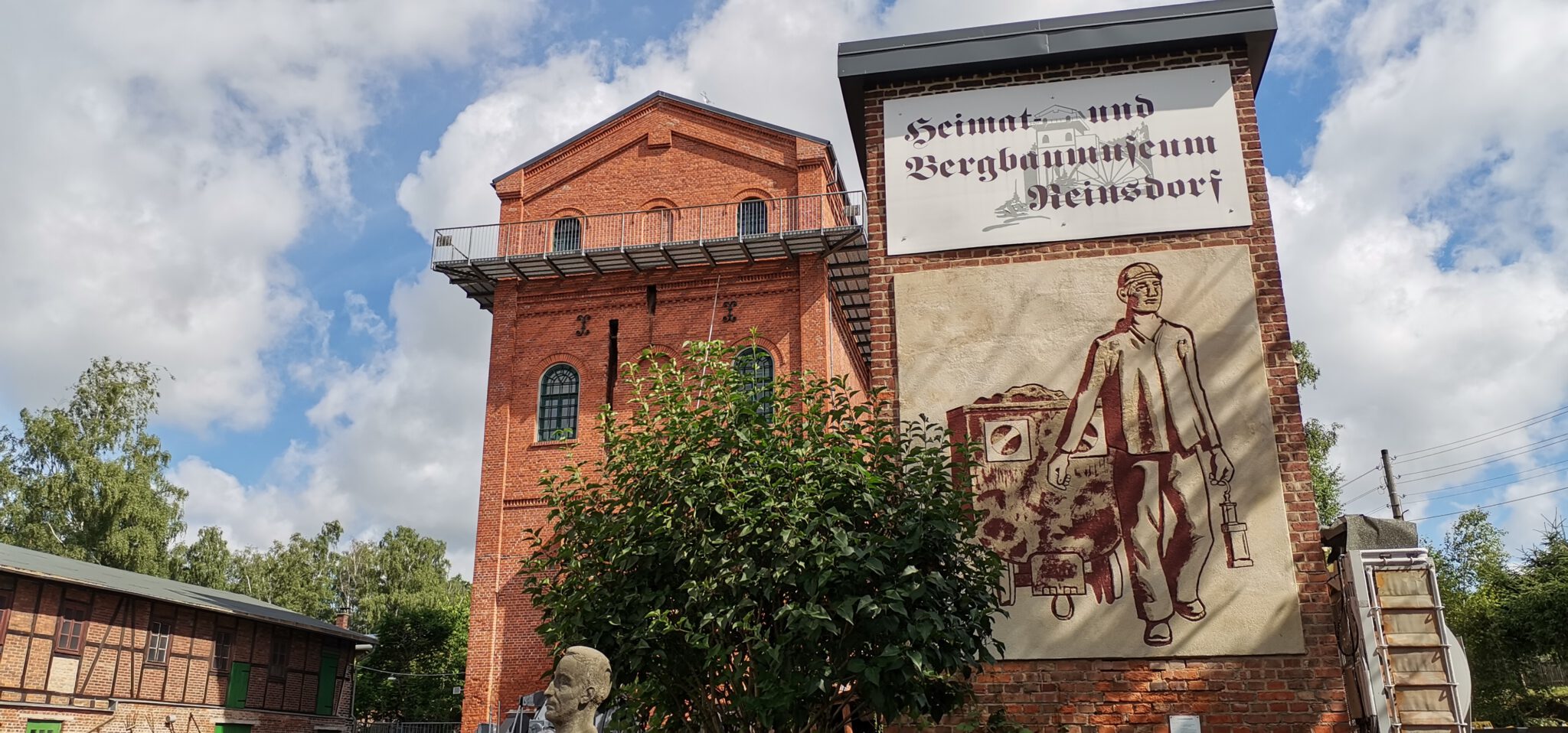 Heimat- und Bergbaumuseum in der Pöhlauer Straße in Reinsdorf